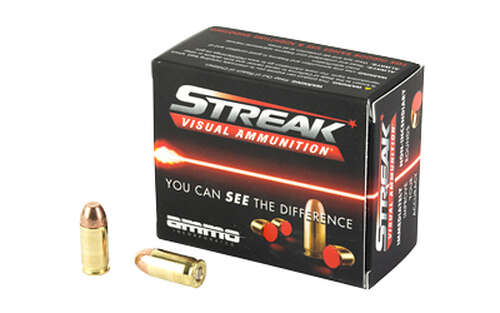 Ammunition STREAK Ammunition Visual Ammunition 380ACP STREAK 380 ACP 100GR TMC 20/200